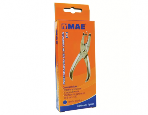 PERFORADORA PARA GAFETE UN ORIFICIO MAE