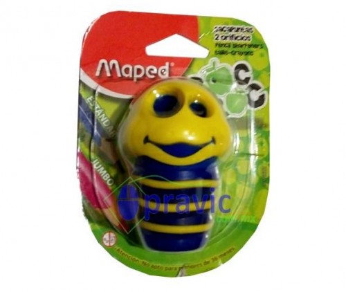 SACAPUNTAS CROC CROC MAPED 2 ORIFICIOS