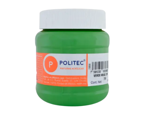 PINTURA ACRILICA POLITEC 250ML 1 PIEZA