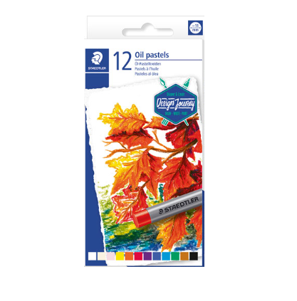 BARRA DE OLEO PASTEL STAEDTLER CON 12 PZAS