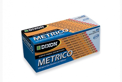 LAPIZ METRICO N.2 CAJA CON 100 PZAS DIXON       