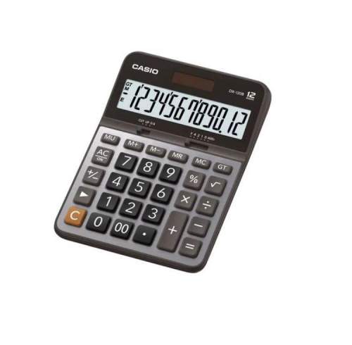 CALCULADORA ESCRITORIO CASIO 12 DIG  NGO-GRIS