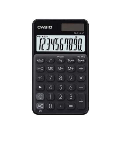 CALCULADORA  ESCRITORIO CASIO 10DIG  NEGRO