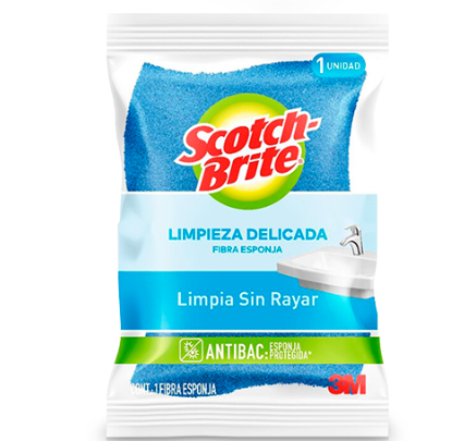 FIBRA ESPONJA CERO RAYAS SCOTCH BRITE