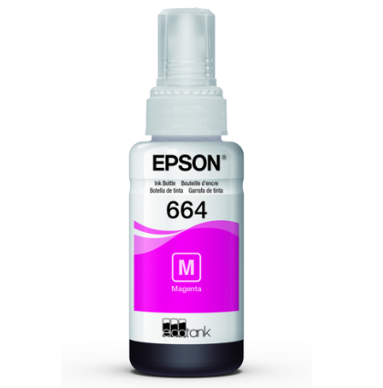 TINTA PARA IMPRESORA EPSON T664 MAGENTA 