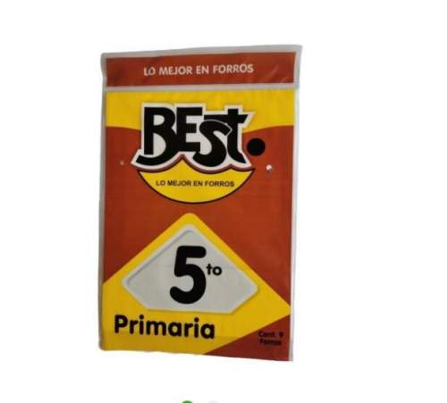 FORRO BEST PARA LIBRO DE TEXTO 5TO