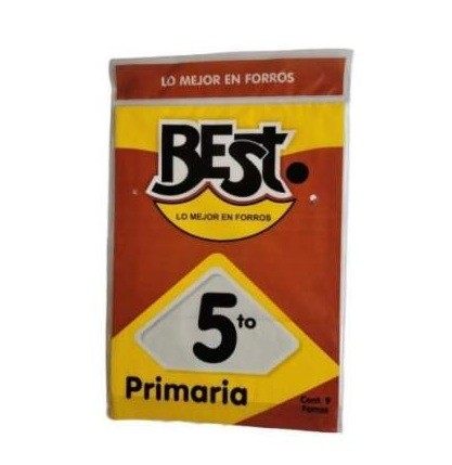 FORRO BEST PARA LIBRO DE TEXTO 5TO