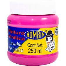 PINTURA VINILICA BOMBIN 250ML  1PZA