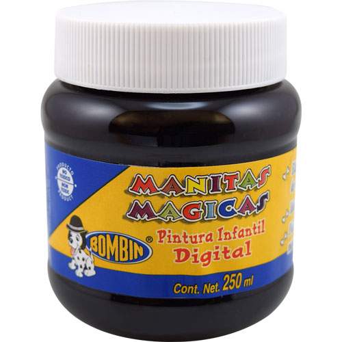 PINTURA DIGITAL MANITAS MAGICAS 250ML BOMBIN