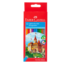 COLORES FABER CASTELL CON 12 PIEZAS 