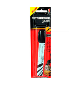 MARCADOR PERMANENTE ESTERBROOK NEGRO 1PZA SHARPIE