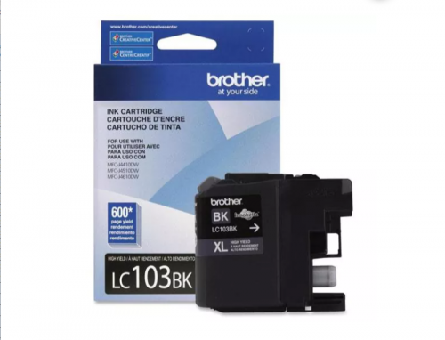 CARTUCHO DE TINTA PARA IMPRESORA BROTHER LC103BK XLNEGRO