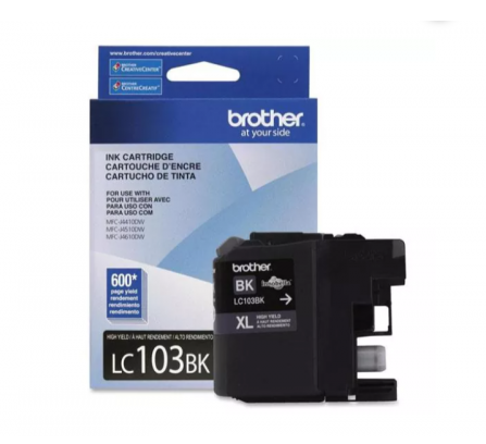 CARTUCHO DE TINTA PARA IMPRESORA BROTHER LC103BK XLNEGRO