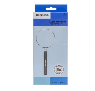 LUPA ARO METALICO 7.5CM BARRILITO 