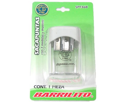 SACAPUNTAS BARRILITO SPT36B C/DEPOSITO