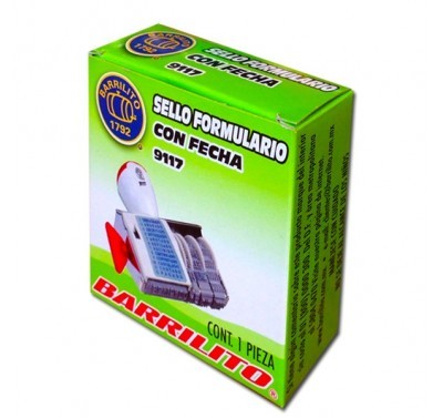 SELLO FORMULARIO CON FECHA BARRILITO 9117