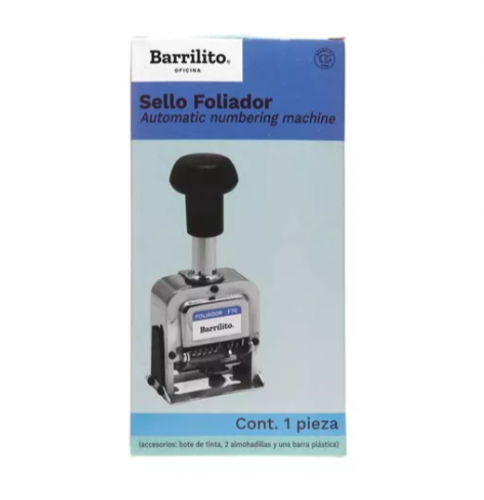 FOLIADOR BARRILITO 6 DIGITOS F70