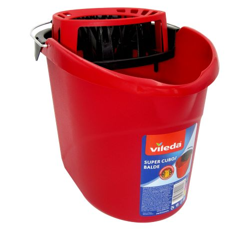 CUBETA CON EXPRIMIDOR VILEDA 10L
