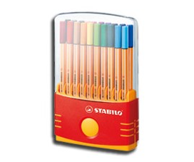 ROTULADOR STABILO POINT 88 CON 20 PIEZAS 