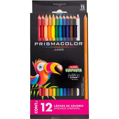 COLORES PRISMACOLOR  JR  CON 12 PIEZAS