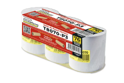 ROLLO PARA SUMADORA 80MM X 76M TERMICO C/ 3PIEZAS PRINTAFORM