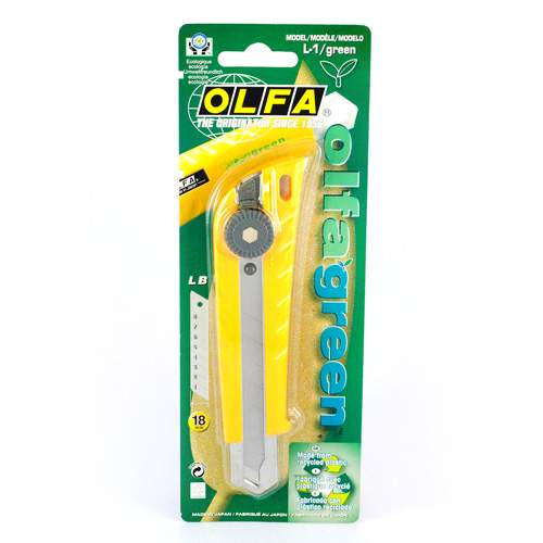 CUTTER OLFA L-1   GREEN 