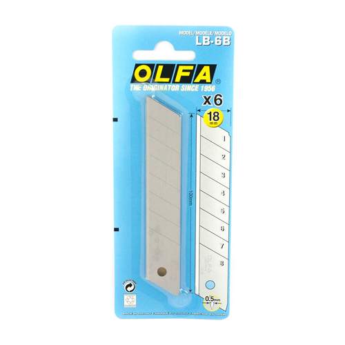 REPUESTO OLFA LB-6B CON 6