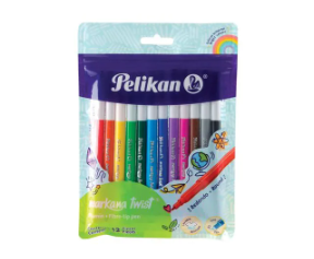 PLUMIN MARKANA TWIST BLISTER C/ 12 PZAS PELIKAN