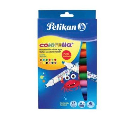 MARCADOR COLORELLA PELIKAN C 12 PZAS