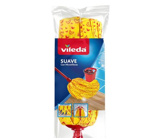 REPUESTO VILEDA SUAVE AMARILLO