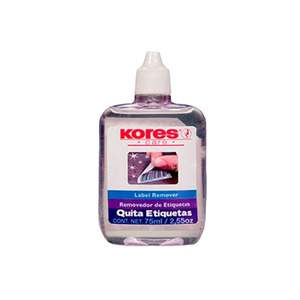 LIMPIADOR QUITA ETIQUETAS KORES 75ML.