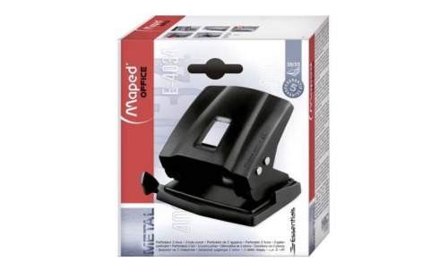 PERFORADORA  MAPED NEGRO METAL 2 ORIFICIOS  CAP. 25 A 35 HJAS