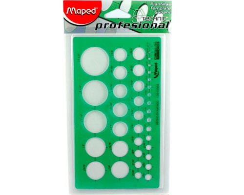 PLANTILLA PROFESIONAL DE CIRCULOS MAPED