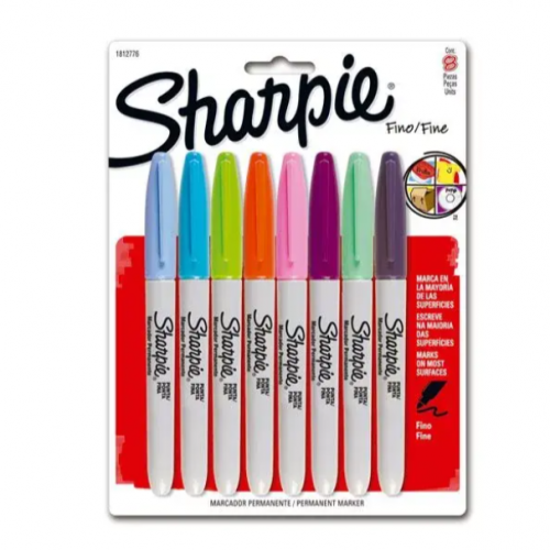 MARCADOR FINO SHARPIE 8 COLORES