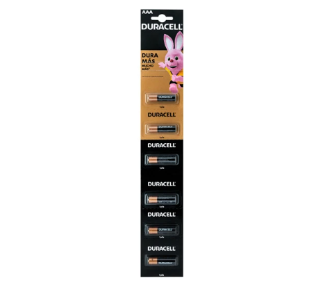 PILA ALCALINA AAA DURACELL C 6 PZAS