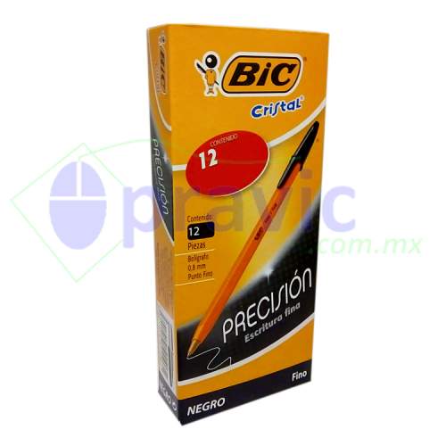 BOLIGRAFO BIC PUNTO FINO CAJILLA C 12 PZAS 