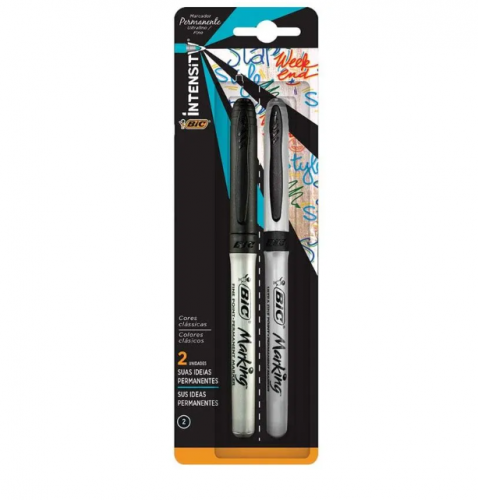 MARCADOR BIC PERMANENTE NEGRO