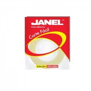 CINTA ADHESIVA JANEL 18MM X 33M
