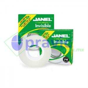 CINTA ADHESIVA JANEL INVISIBLE  18MMX33M MODELO 810