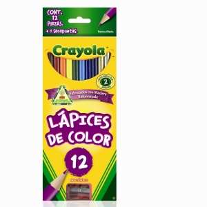 COLORES CRAYOLA CON 12 PIEZAS
