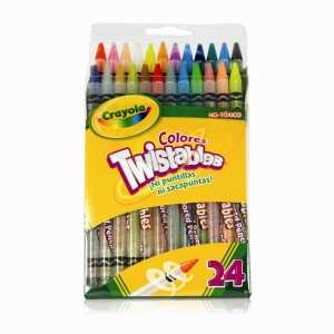 COLORES CRAYOLA TWISTABLES C/24 PZAS