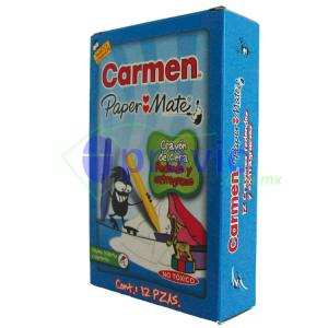 CRAYON CARMEN EXTRAGRUESO 12