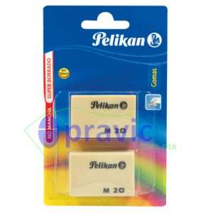 GOMA DE MIGAJON PELIKAN M-20 BLISTER CON 2 PIEZAS 