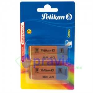 GOMAS PELIKAN BR 40 BLISTER CON 2 PIEZAS