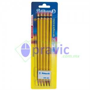 LAPIZ DE GRAFITO NUM. 2 PELIKAN BLISTER C/5 PZS TRIANGULAR 