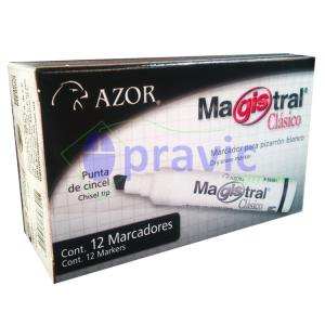 MARCADOR MAGISTRAL AZOR CLASICO CON 12 PIEZAS