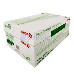 PAPEL XEROX ECOLOGICO TAMAÑO CARTA 10 PAQUETES