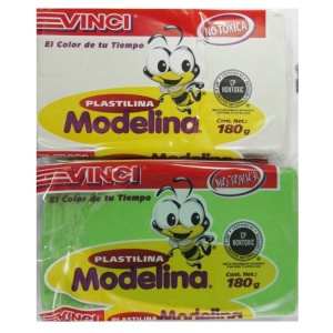PLASTILINA MODELINA 180GR VINCI 1 PIEZA