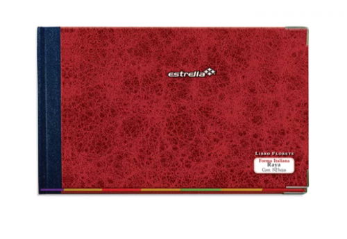 LIBRO FLORETE ITALIANA RAYADO 192H ESTRELLA