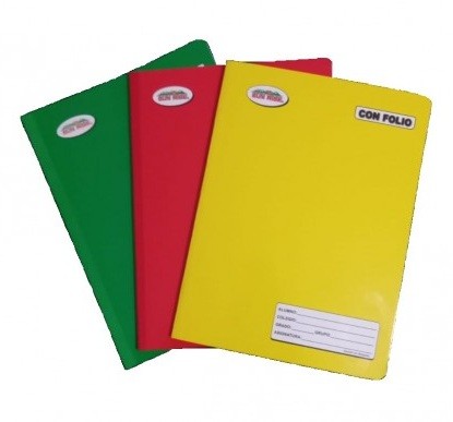 CUADERNO PROF. FOLIADO COSIDO 30PZS 100H SUN RISE
